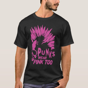 Punks Wear Pink Too  Goth  Metal  Rock Concert 2 T-Shirt