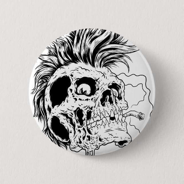 Punkskull Button (Front)