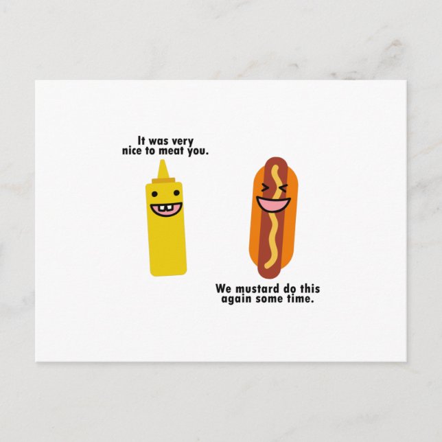 Punny Food Postcard (Front)