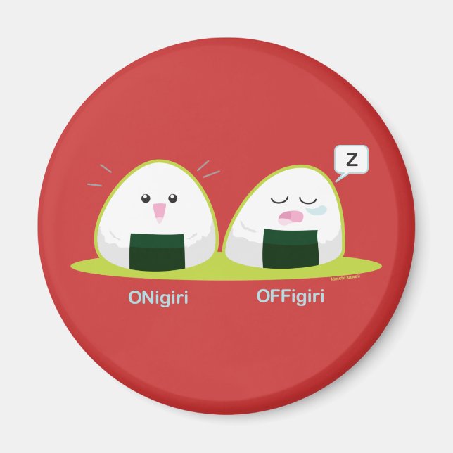 Punny Nigiri Magnet (Front)
