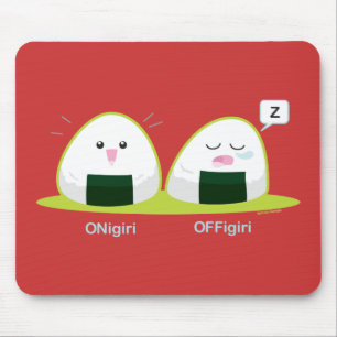 Punny Nigiri Mouse Pad
