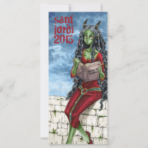 Punt of llibre Drac Sant Jordi 2013
