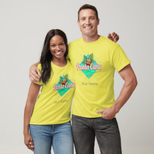 Punta Cana Caribbean Dominican Republic Retro T-Shirt