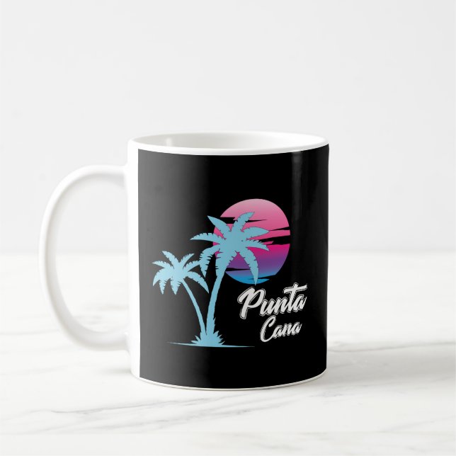 Punta Cana Dainty Beach Coffee Mug (Left)