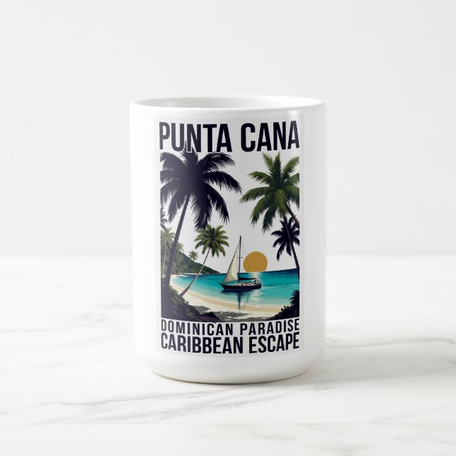 Punta Cana Dominican Paradise Coffee Mug (Center)