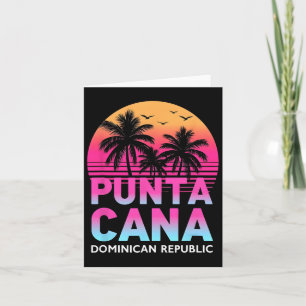 Punta Cana Dominican Republic Beach Vacation Famil Card