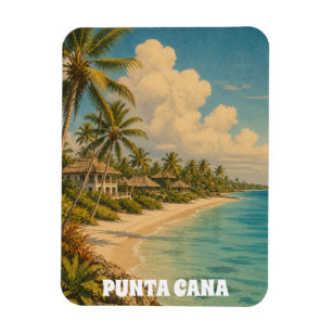 Punta Cana Dominican Republic Caribbean Vacation Magnet