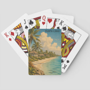 Punta Cana Dominican Republic Caribbean Vacation Playing Cards