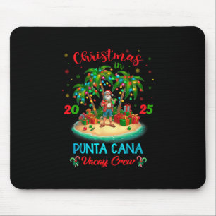 Punta Cana Dominican Republic Christmas Cruise Tri Mouse Pad