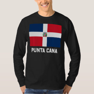 Punta Cana Dominican Republic Flag Emblem Escudo C T-Shirt