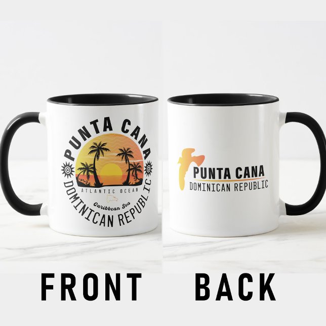 Punta Cana Dominican Republic - Retro Souvenir 60s Mug (Creator Uploaded)