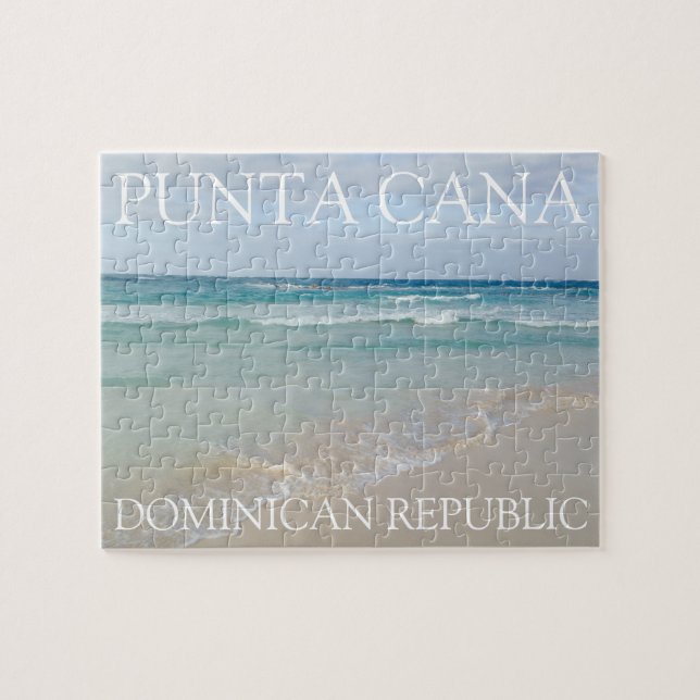 Punta Cana Dominican Republic Serene Beach Puzzle (Horizontal)