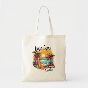 Punta Cana Dominican Republic Vacation Beach Famil Tote Bag