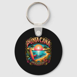 Punta Cana Dominican Republic Vacation Beach Key Ring