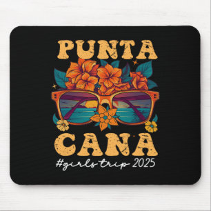 Punta Cana Girls Trip 2025 Matching Group Vacation Mouse Pad