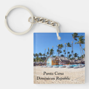 Punta Cana in the Dominican Republic Key Ring