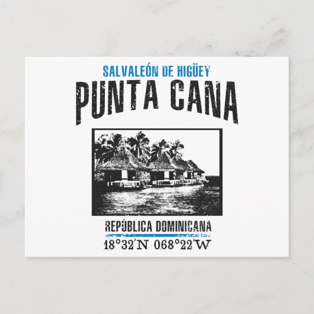 Punta Cana Postcard (Front)