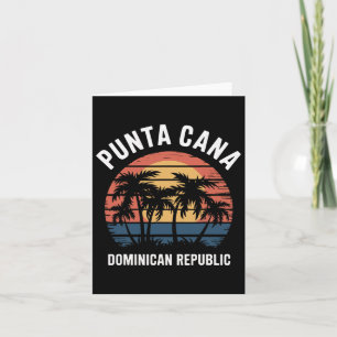 Punta Cana Souvenirs Family Beach Friends Group Va Card
