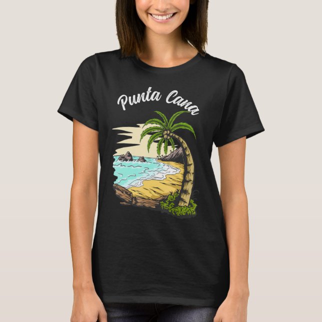 Punta Cana vacation, Punta Cana souvenirs Dominica T-Shirt (Front)