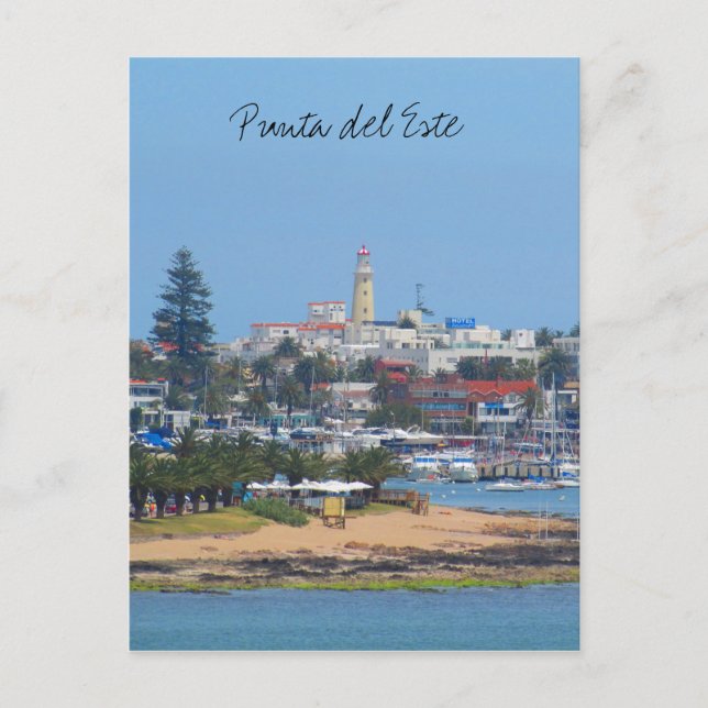 punta del este uruguay postcard (Front)