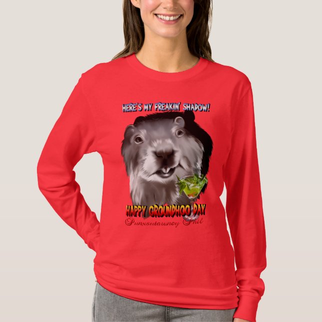 Punxsutawney Phil's Shadow Shirt (Front)