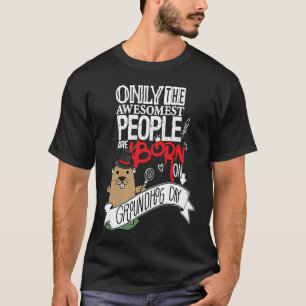 Punxsy Phil's Cute Groundhog Day February 2nd Birt T-Shirt