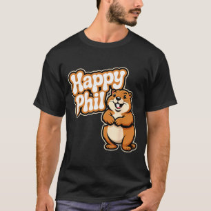 Punxy Phils Cute Groundhog Day Costume February 2n T-Shirt