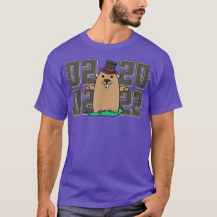 Punxy Phil's Happy Groundhog Day February 2nd 2022 T-Shirt