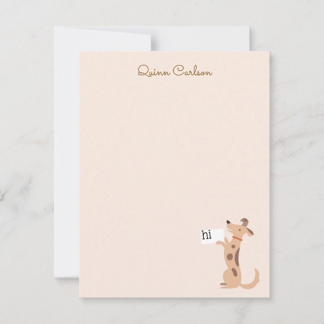 Pup  card (Front)