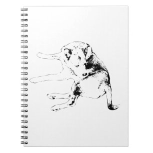 Pup Light Notes Notebook