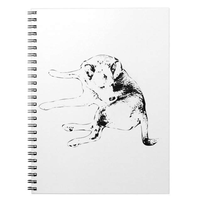 Pup Light Notes Notebook (Front)