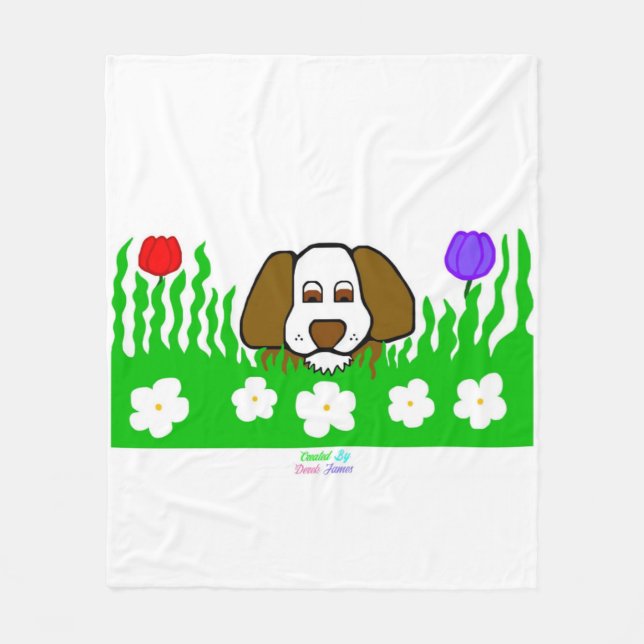Pup N Play Medium Fleece Blanket (Front)