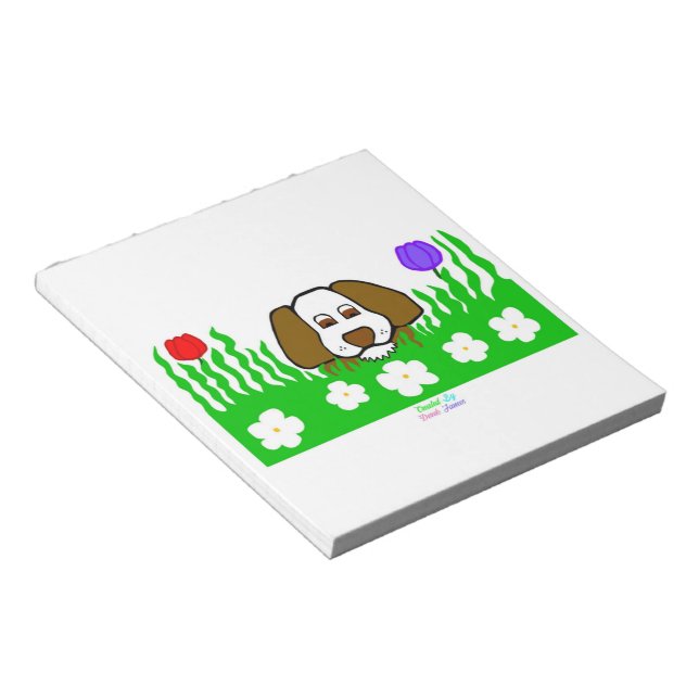 Pup N Play Notepad (Angled)