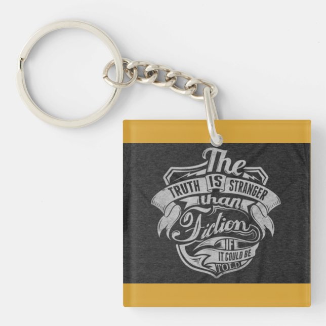 "Pup Print Cap" Key Ring (Front)