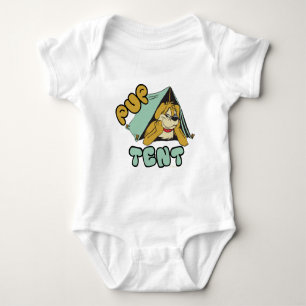 Pup Tent Camping Baby Bodysuit