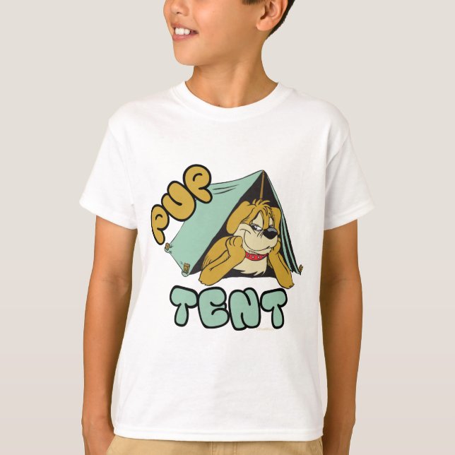 Pup Tent Camping T-Shirt (Front)