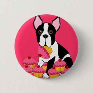 Pupcakes 6 Cm Round Badge