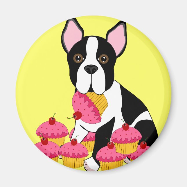 Pupcakes Magnet (Front)