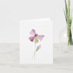 Puple Petals Card