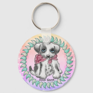 Pupper Dog  Key Ring