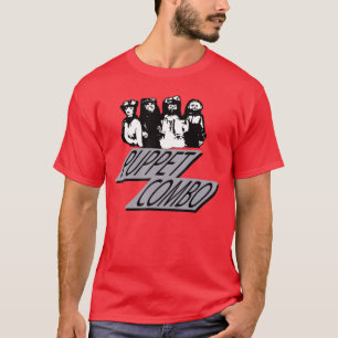Puppet Combo Survival Horror Slasher Games vintage T-Shirt