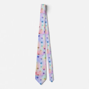 Puppet Footprints Tie