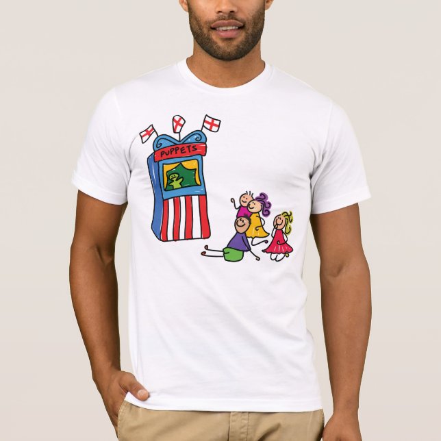 Puppet Show Mens T-Shirt (Front)