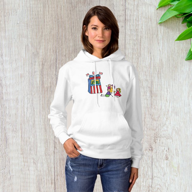 Puppet Show Womens Hoodie (Creator Uploaded)