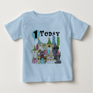 Puppies 1st Birthday Bash Tshirts and Gifts