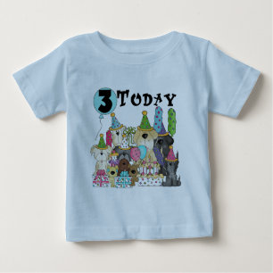 Puppies 3rd Birthday Bash Tshirts and Gifts