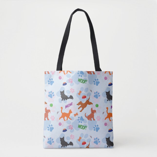 Puppies and Kittens Tote Bag (Front)