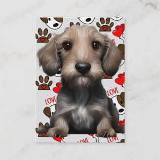 Puppies are one of the most precious and beloved c business card