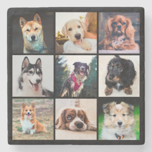 Puppies Dogs Instagram Photos Stone Coaster