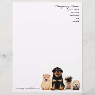 Puppies Letterhead